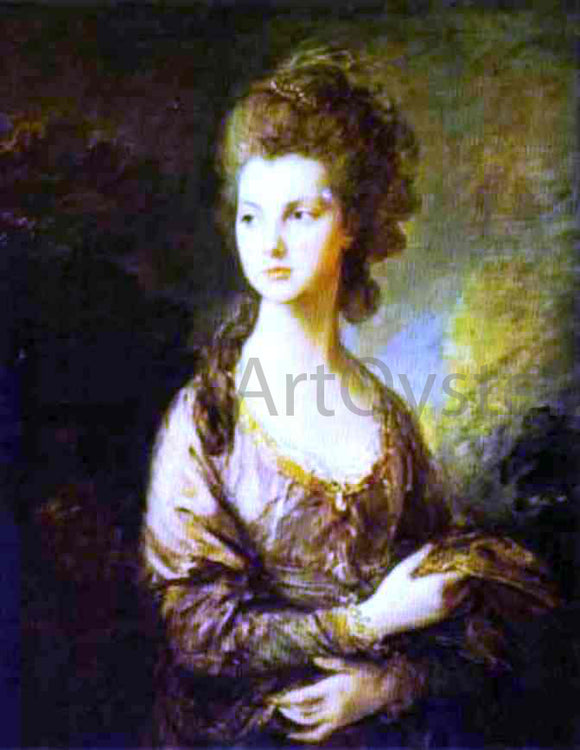  Thomas Gainsborough The Honorable Mrs. Graham - Art Print