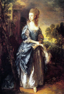  Thomas Gainsborough The Honourable Frances Duncombe - Art Print