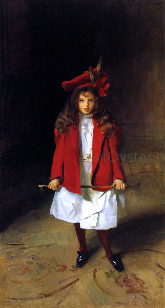  John Singer Sargent The Honourable Victoria Stanley - Art Print