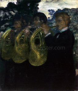  Arthur B Davies The Horn Players - Art Print