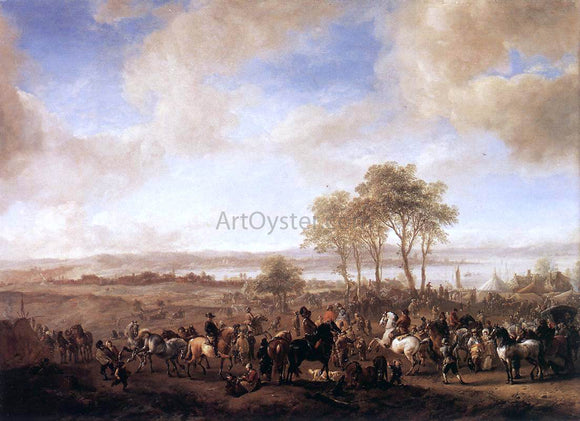  Philips Wouwerman The Horse Fair - Art Print