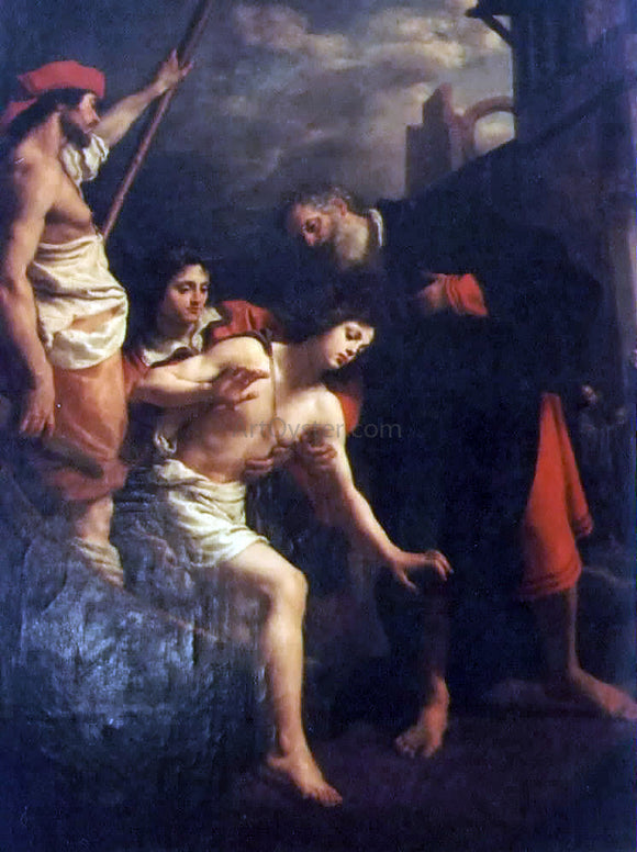  Cristofano Allori The Hospitality of Saint Julian - Art Print