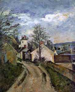  Paul Cezanne The House of Dr. Gached in Auvers - Art Print