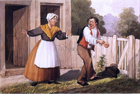  David Claypoole Johnston The Housewifes Burden - Art Print