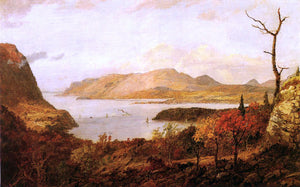  Jasper Francis Cropsey The Hudson River from Fort Putnam, near West Point - Art Print