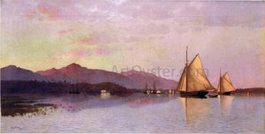  Francis A Silva The Hudson River Looking Toward the Catskills - Art Print