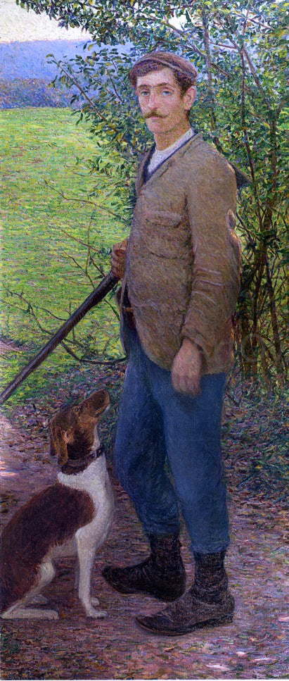  Lilla Cabot Perry The Hunter - Art Print