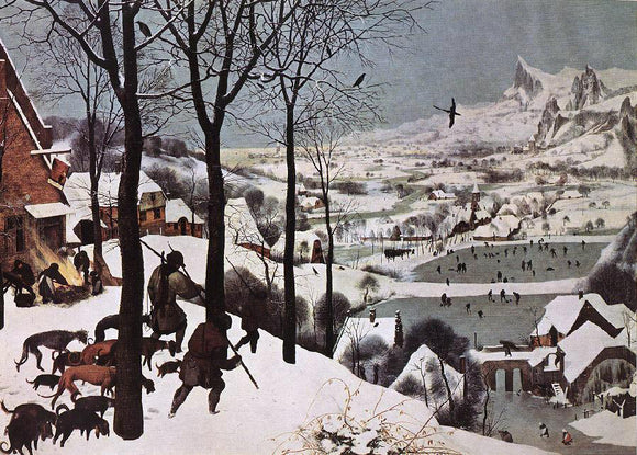  The Elder Pieter Bruegel The Hunters in the Snow (Winter) - Art Print