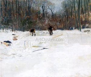  Julian Alden Weir The Ice Cutters - Art Print