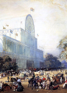  Eugene Louis Lami The Inauguration of Crystal Palace - Art Print