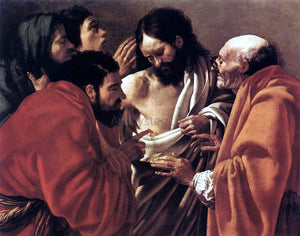  Hendrick Terbrugghen The Incredulity of Saint Thomas - Art Print