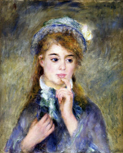  Pierre Auguste Renoir The Ingenue - Art Print