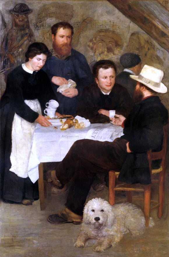  Pierre Auguste Renoir The Inn of Mother Anthony - Art Print