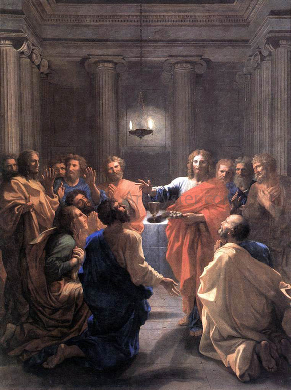  Nicolas Poussin The Institution of the Eucharist - Art Print