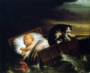  Sir Lawrence Alma-Tadema The Inundation of The Biesbosch in 1421 - Art Print