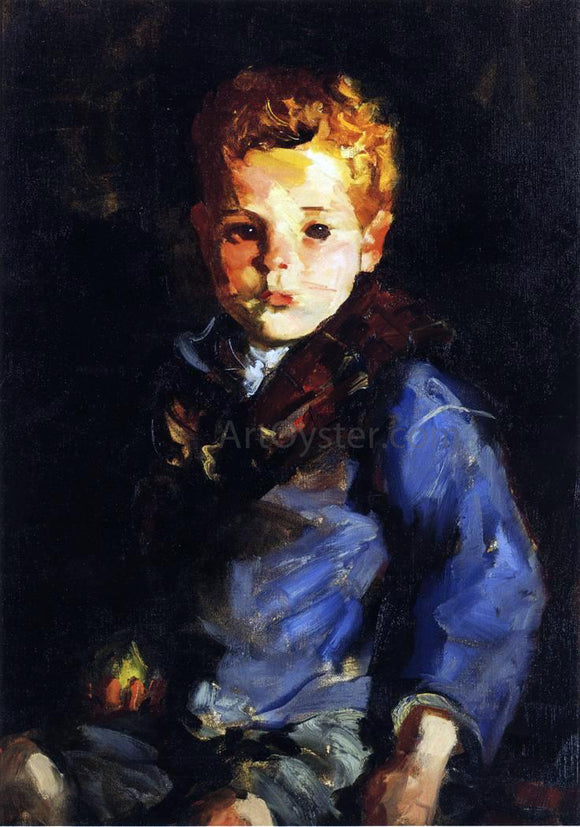  Robert Henri The Irish Boy in Blue Denim - Anthony Lavelle - Art Print
