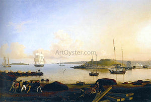  Fitz Hugh Lane The Island and Fort of Ten Pound, Gloucester - Art Print
