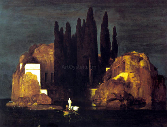  Arnold Bocklin The Island of the Dead - Art Print
