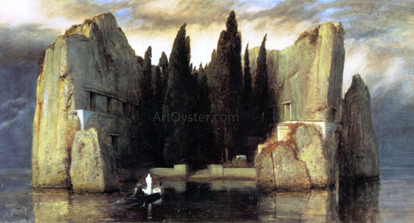  Arnold Bocklin The Isle of the Dead - Art Print