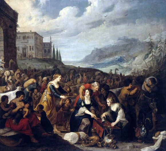 III Hans Jordaens The Israelites after Crossing the Red Sea - Art Print
