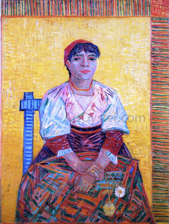  Vincent Van Gogh The Italian Woman - Art Print