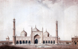  William R A The Jama Masjid, Delhi - Art Print