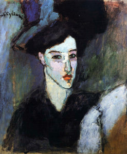  Amedeo Modigliani The Jewish Woman (also known as The Jewess) - Art Print