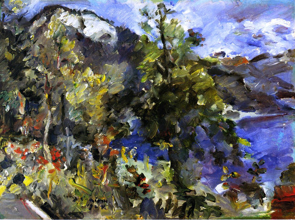  Lovis Corinth The Jochberg and the Walchensee - Art Print