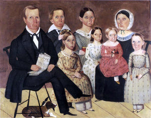  Sheldon Peck The John G. Wagner Family - Art Print