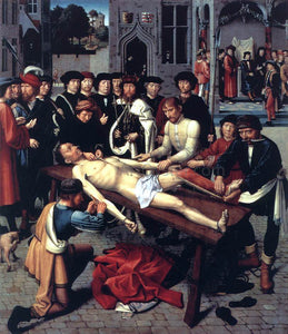  Gerard David The Judgment of Cambyses (right panel) - Art Print