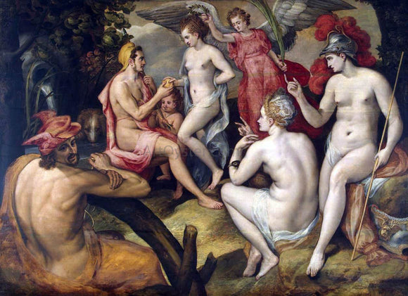  The Elder Frans Floris The Judgment of Paris - Art Print