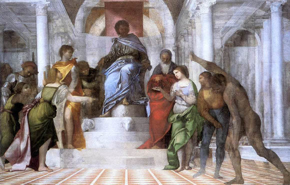  Sebastiano Del Piombo The Judgment of Solomon - Art Print