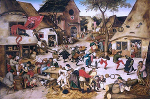  The Younger Pieter Brueghel The Kermesse of St George - Art Print