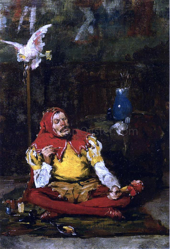  William Merritt Chase The King's Jester - Art Print