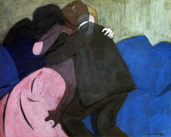  Felix Vallotton The Kiss - Art Print