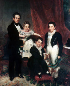  Samuel Lovett Waldo The Knapp Children - Art Print