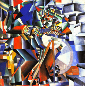  Kazimir Malevich The Knifegrinder - Art Print