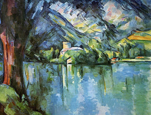  Paul Cezanne The Lac d'Annecy - Art Print