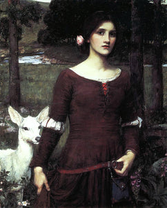  John William Waterhouse The Lady Clare - Art Print