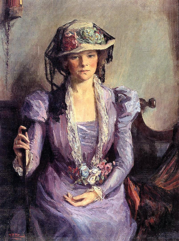  Mary Bradish Titcomb The Lady In Lavender - Art Print