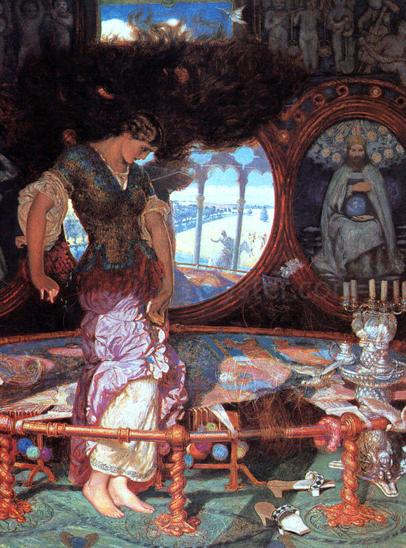  William Holman Hunt The Lady of Shalott - Art Print
