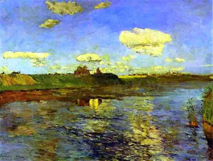  Isaac Ilich Levitan The Lake. Study - Art Print