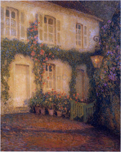  Henri Le Sidaner A Lantern at Gerberoy - Art Print