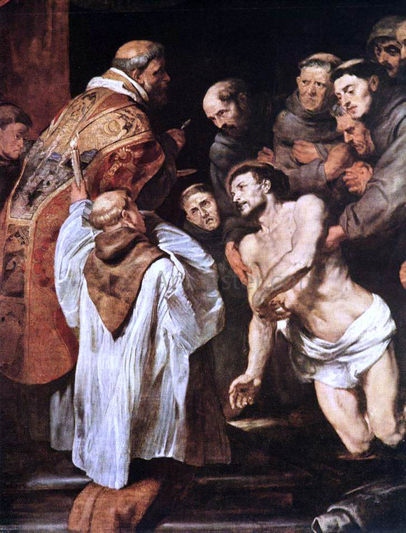  Peter Paul Rubens The Last Communion of St Francis - Art Print
