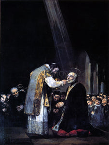  Francisco Jose de Goya Y Lucientes The Last Communion of St Joseph of Calasanz - Art Print