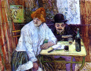  Henri De Toulouse-Lautrec The Last Crumbs (also known as A la Mie) - Art Print