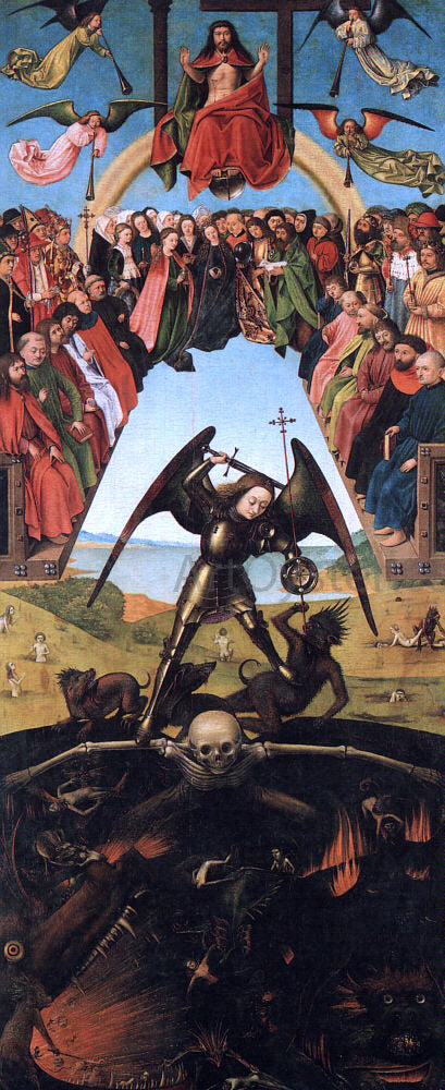  Petrus Christus The Last Judgement - Art Print