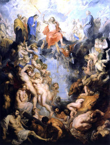  Peter Paul Rubens The Last Judgement - Art Print