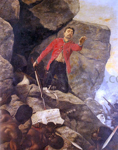  Richard Thomas Moynan The Last Of The 24th, Isandula, 1879 - Art Print