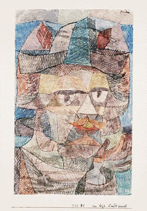  Paul Klee The Last of the Mercenaries - Art Print